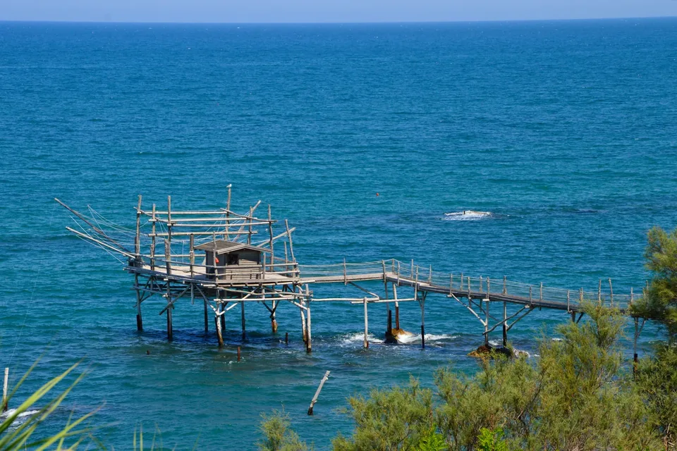 Un trabocco a San Vito Chietino