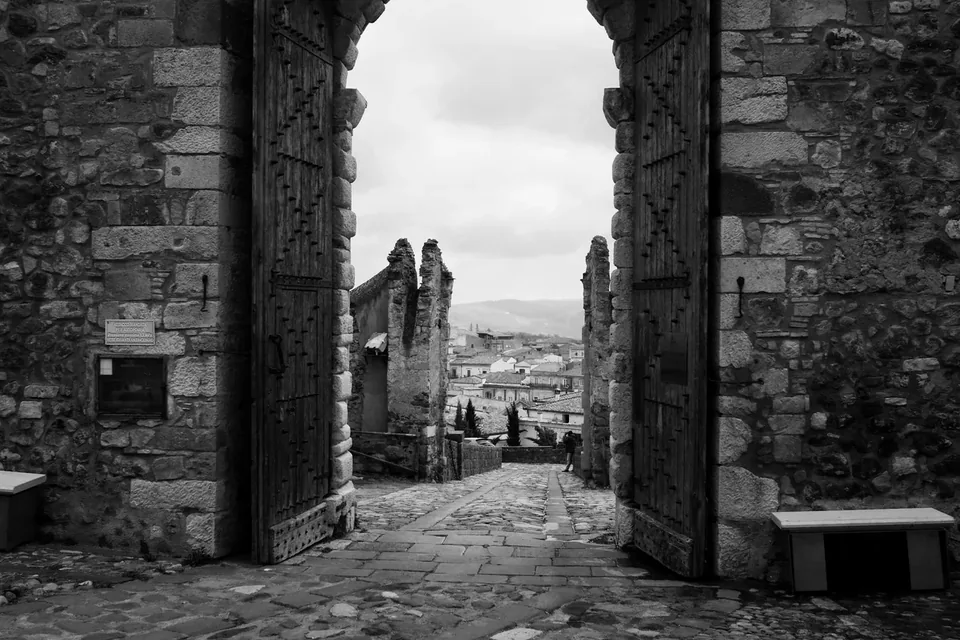 Ingresso del castello di Melfi