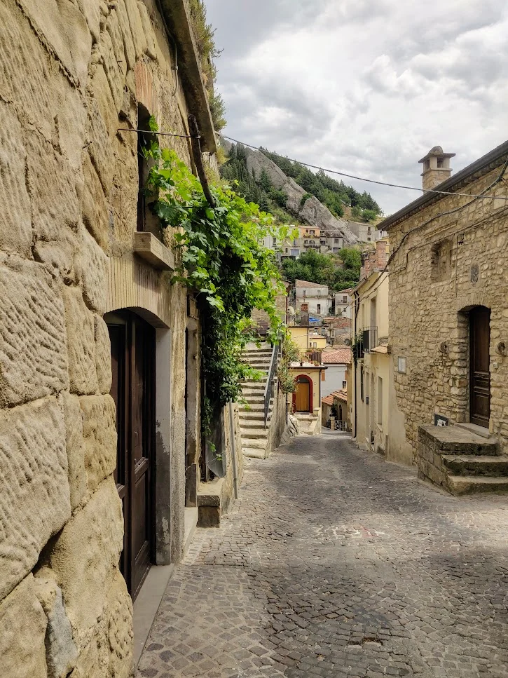 View of Pietrapertosa