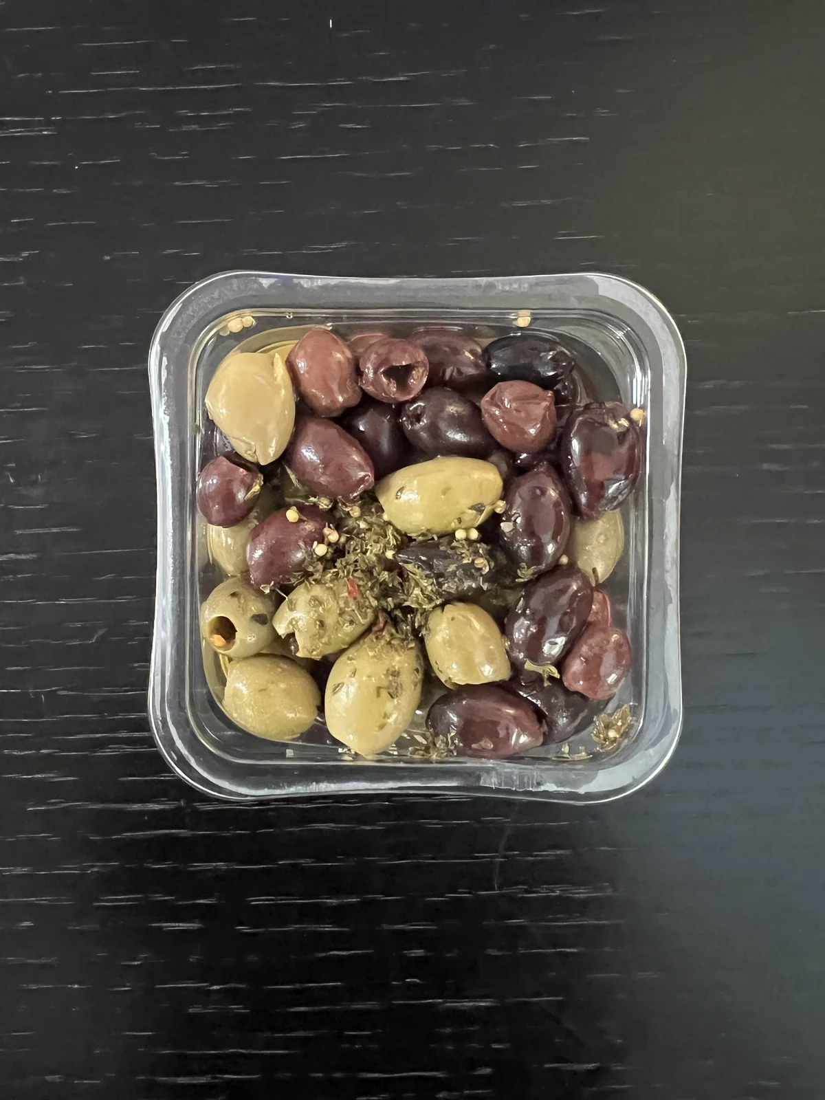 Olive da tavola miste, fotografia illustrativa