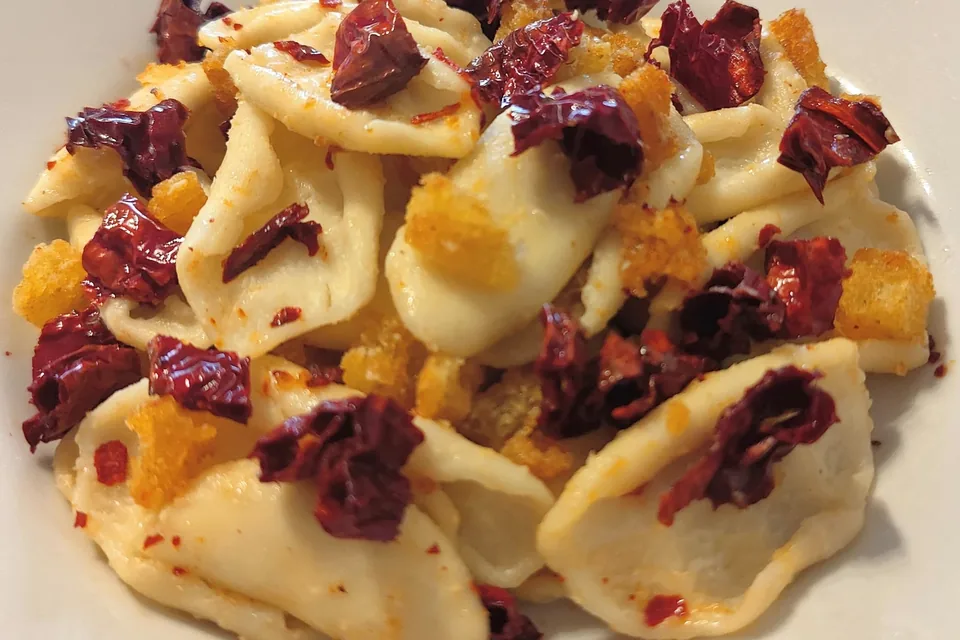 Strascinati con peperoni cruschi