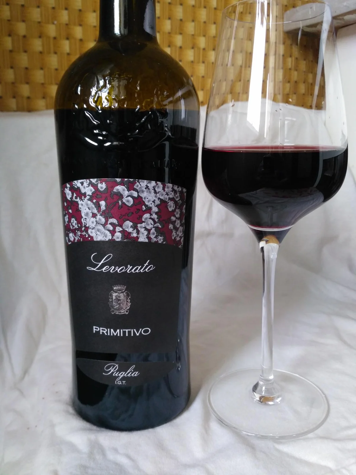 Vino Primitivo, fotografia illustrativa